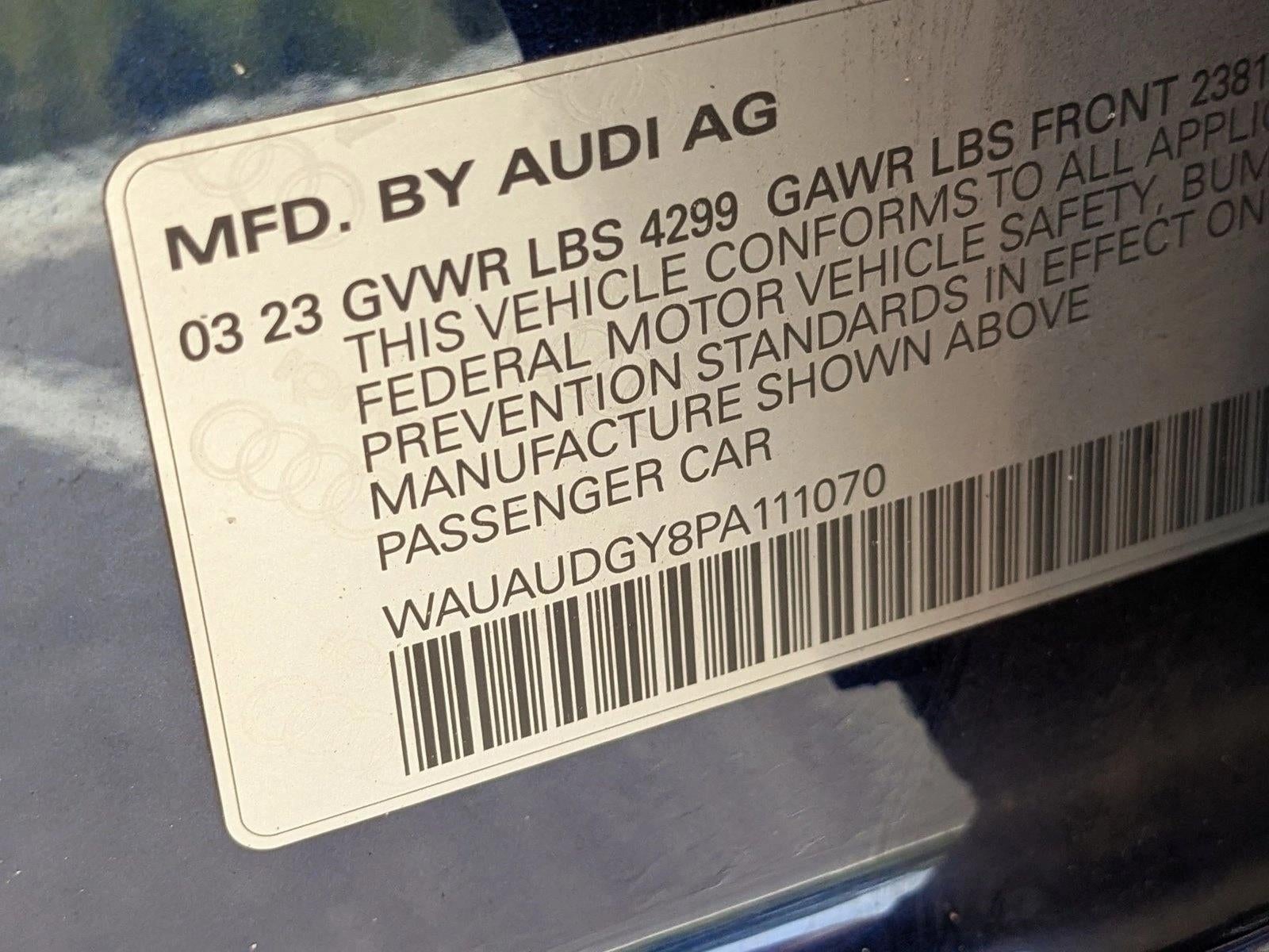 2023 Audi A3 Premium 40 TFSI