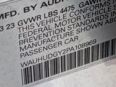 2023 Audi A3 Premium Plus 40 TFSI quattro