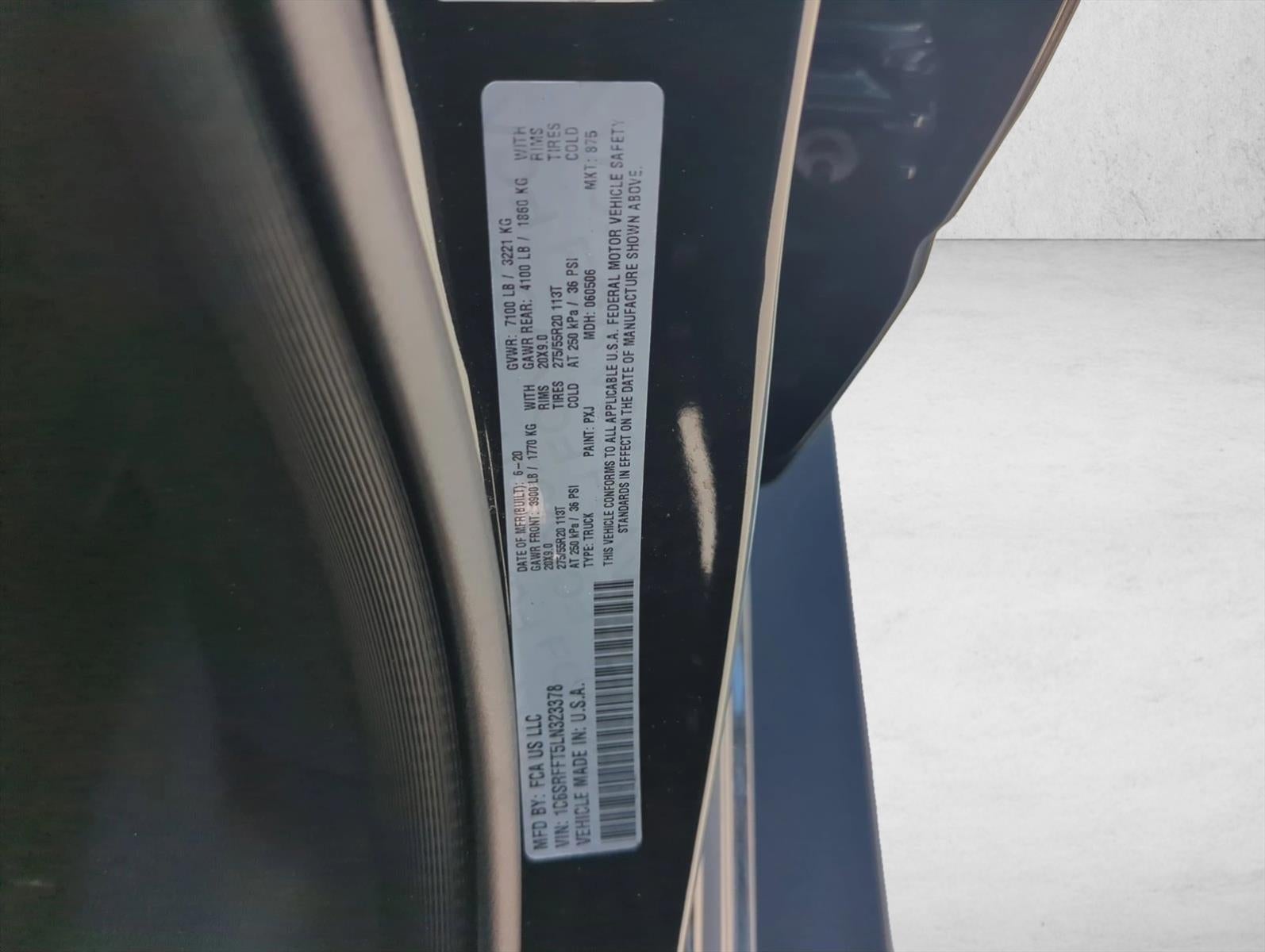 2020 RAM 1500 Big Horn 4x4 Crew Cab 5'7" Box