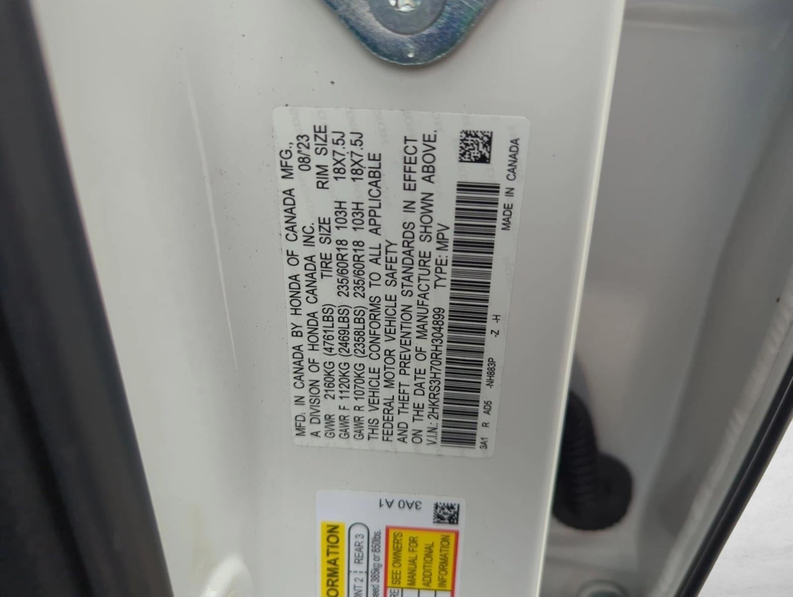 2024 Honda CR-V EX-L 2WD