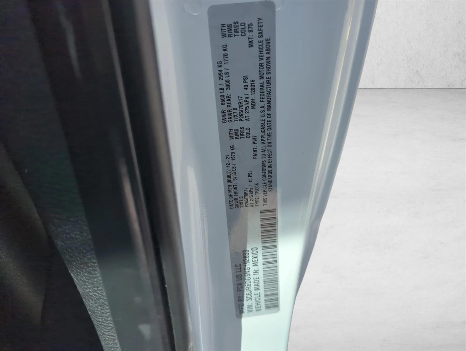 2022 RAM 1500 Classic Tradesman 4x2 Reg Cab 8' Box