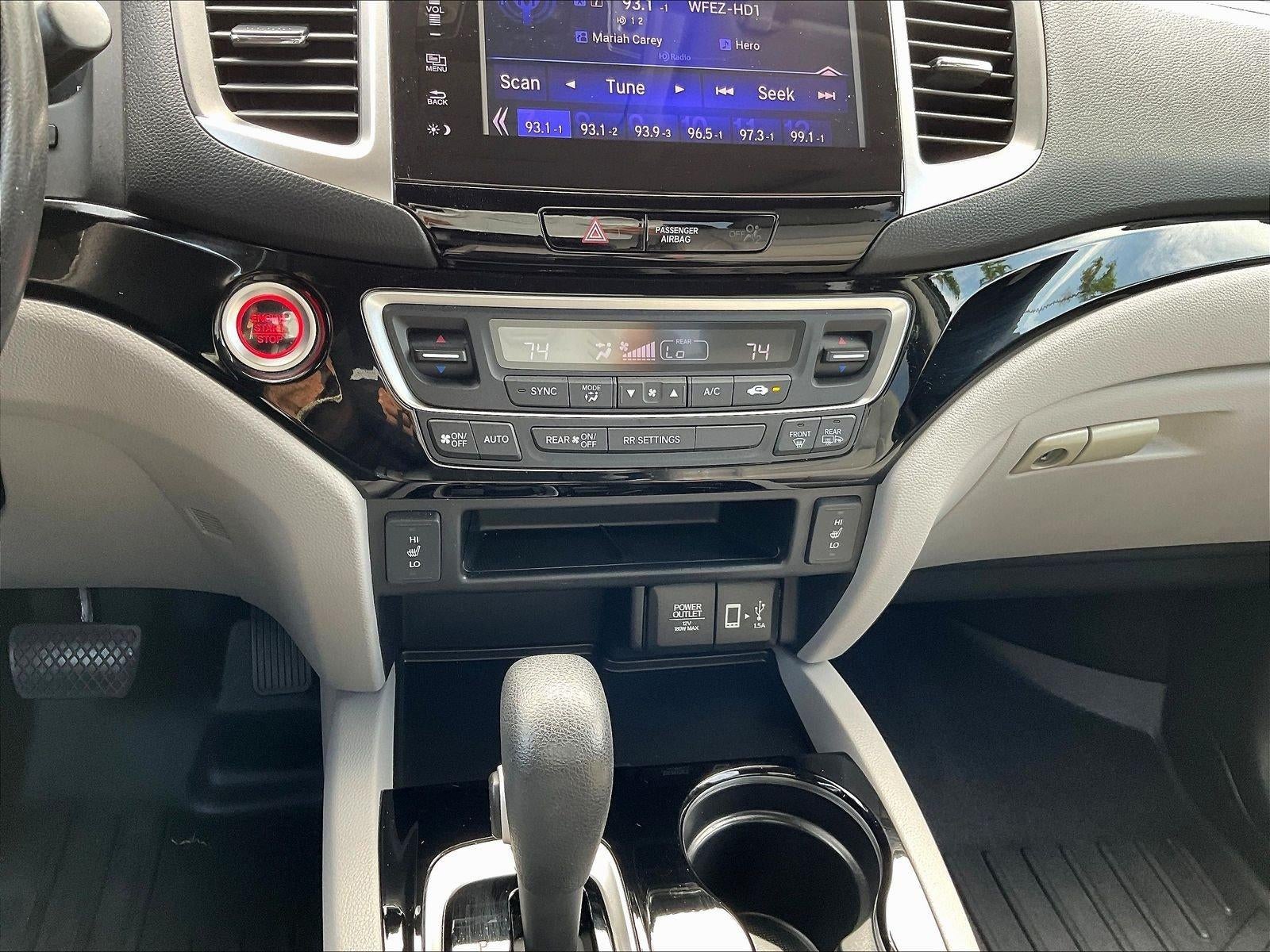 2019 Honda Ridgeline RTL-E AWD