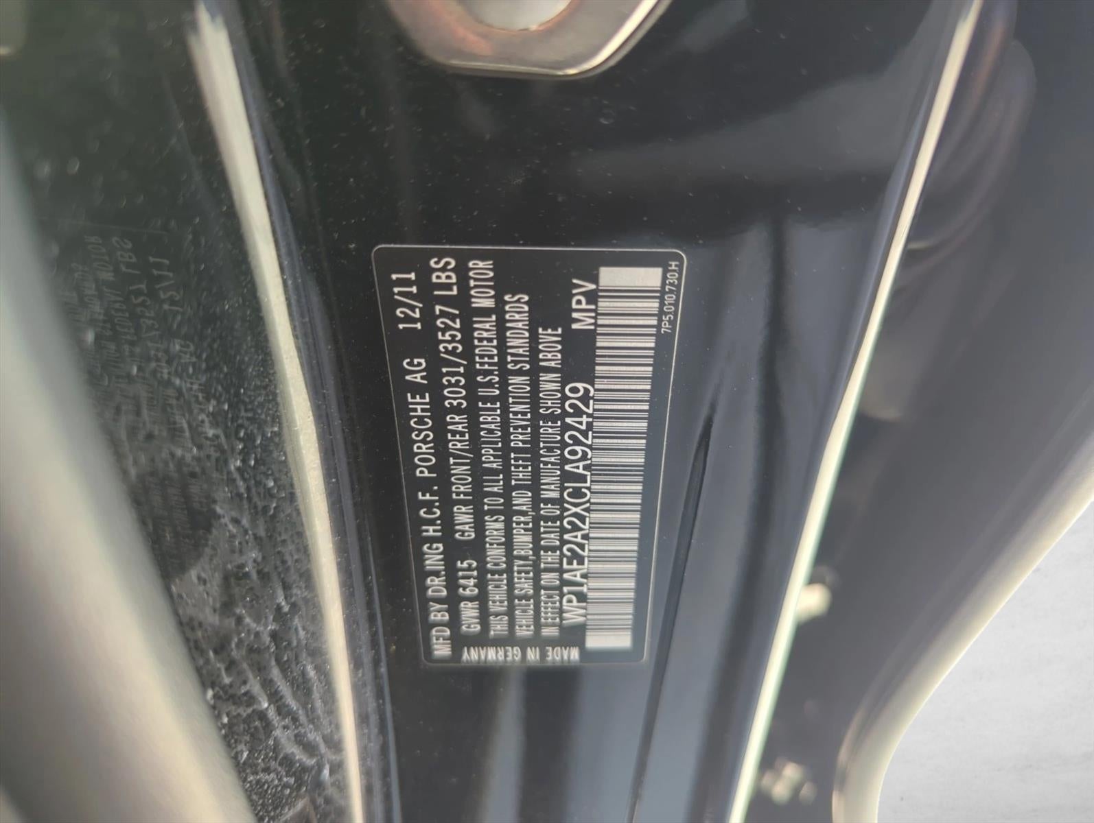 2012 Porsche Cayenne AWD 4dr S Hybrid