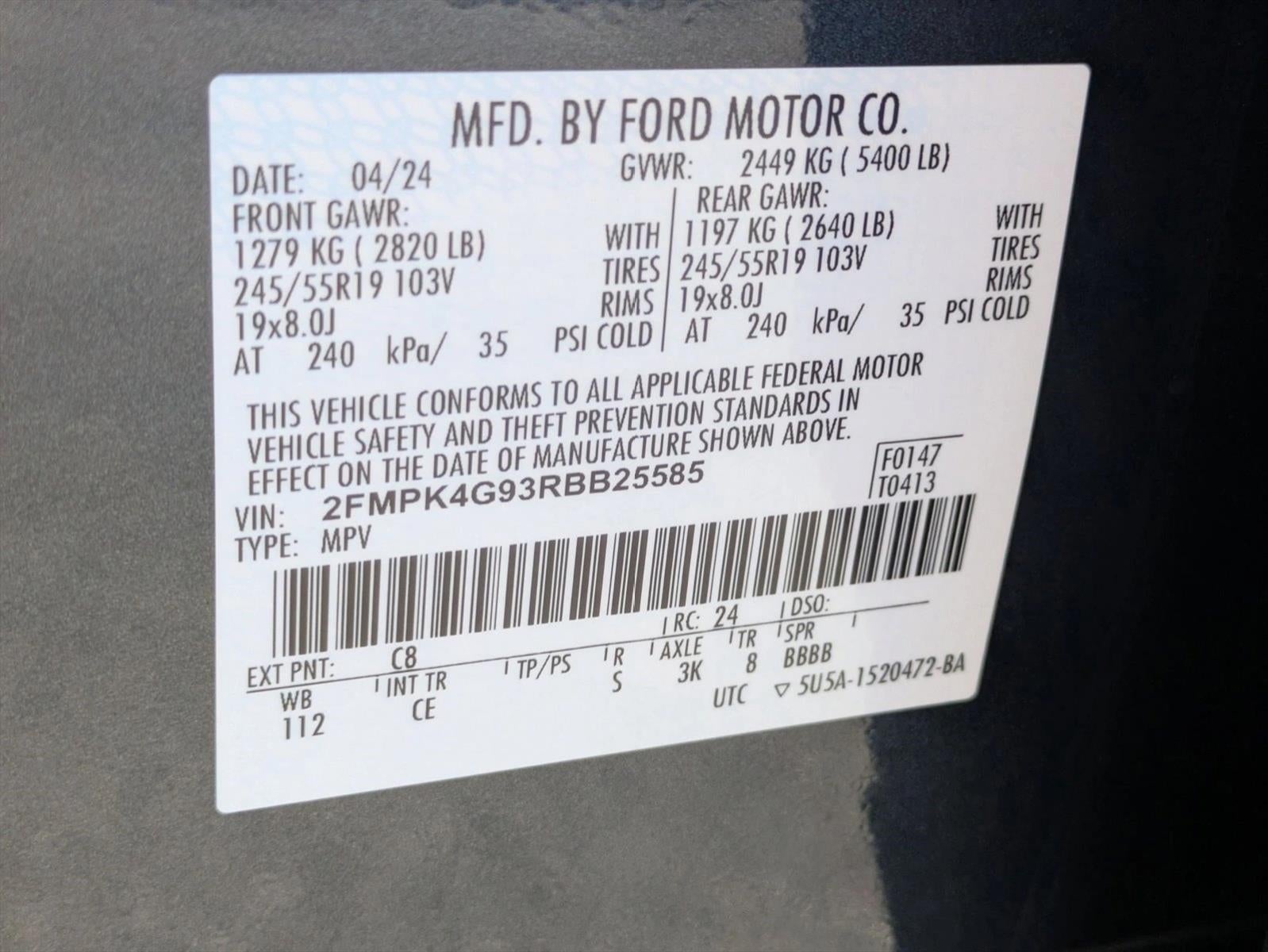 2024 Ford Edge SE AWD