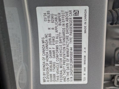 2024 Honda Civic Sedan LX CVT