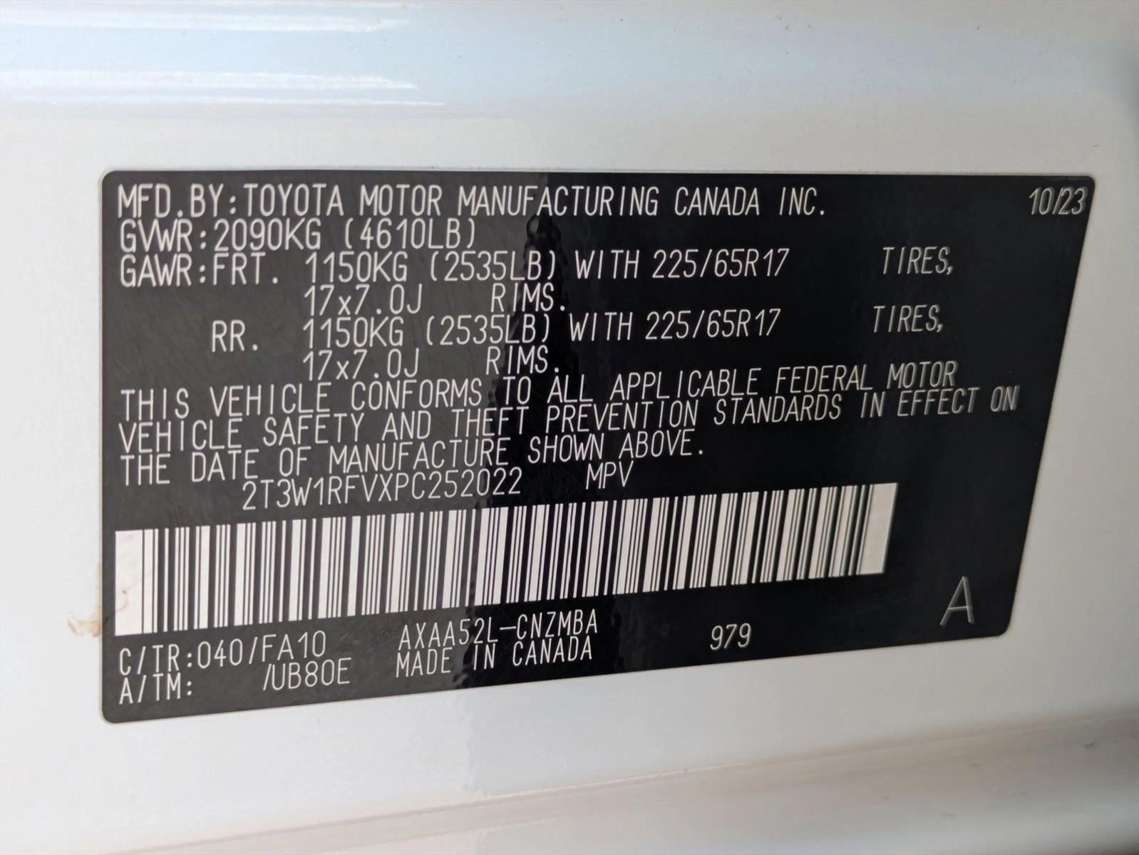 2023 Toyota RAV4 XLE FWD (GS)