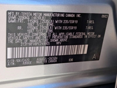 2023 Toyota RAV4 Limited FWD (Natl)