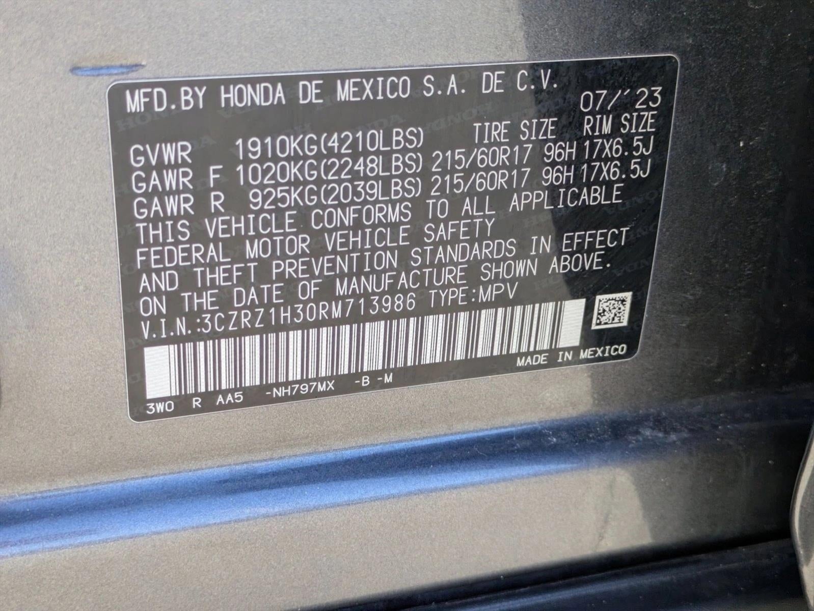 2024 Honda HR-V LX 2WD CVT