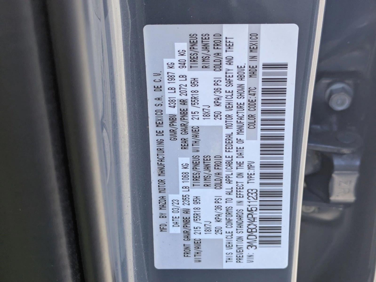 2023 Mazda Mazda CX-30 2.5 S Carbon Edition AWD