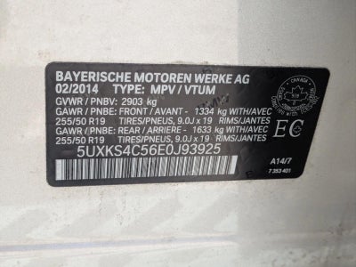 2014 BMW X5 xDrive35d AWD 4dr SAV