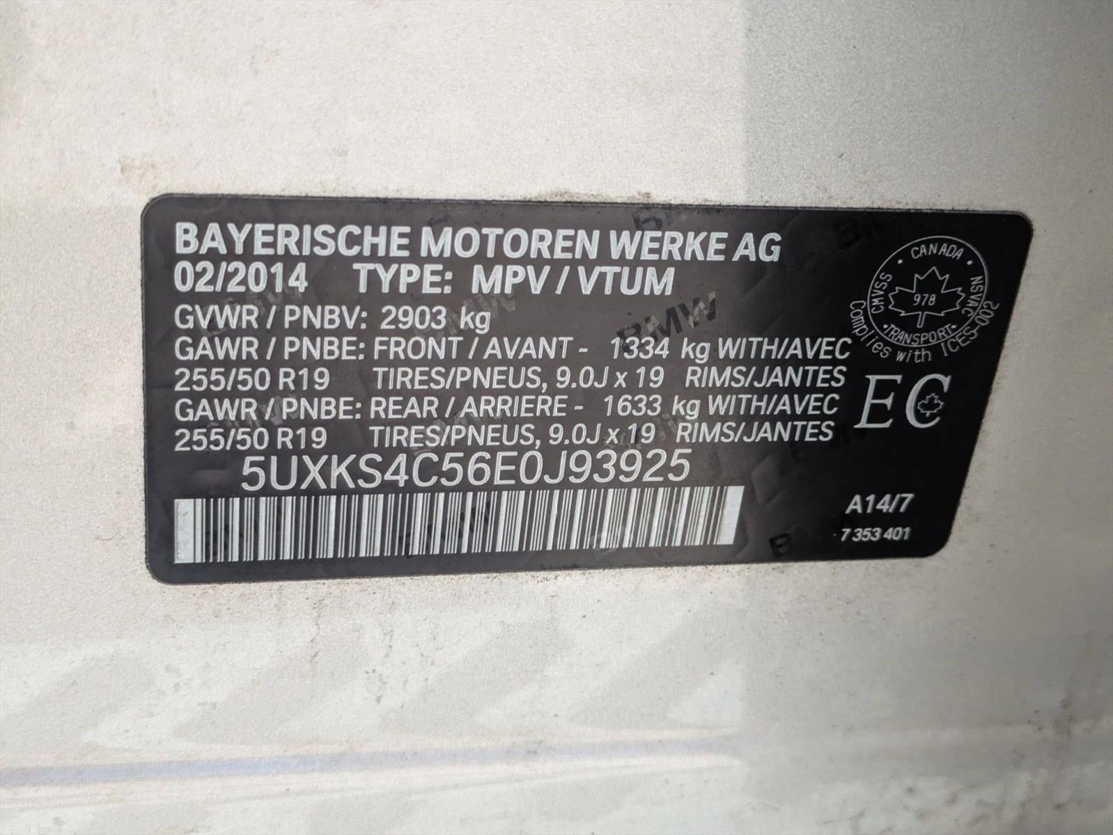 2014 BMW X5 xDrive35d AWD 4dr SAV