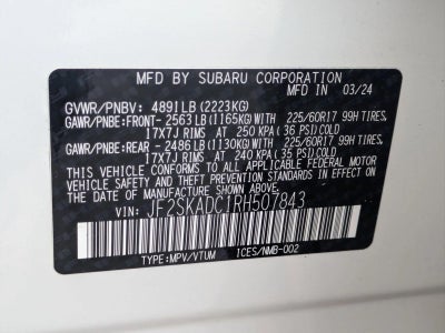 2024 Subaru Forester Premium AWD
