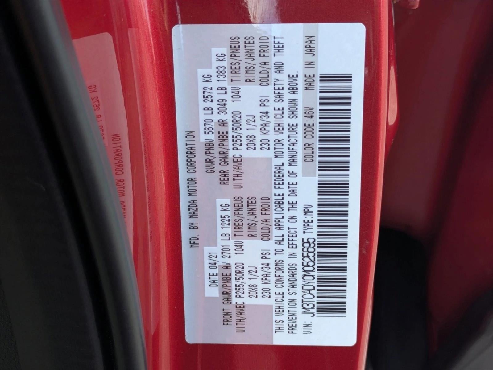 2021 Mazda Mazda CX-9 Grand Touring FWD