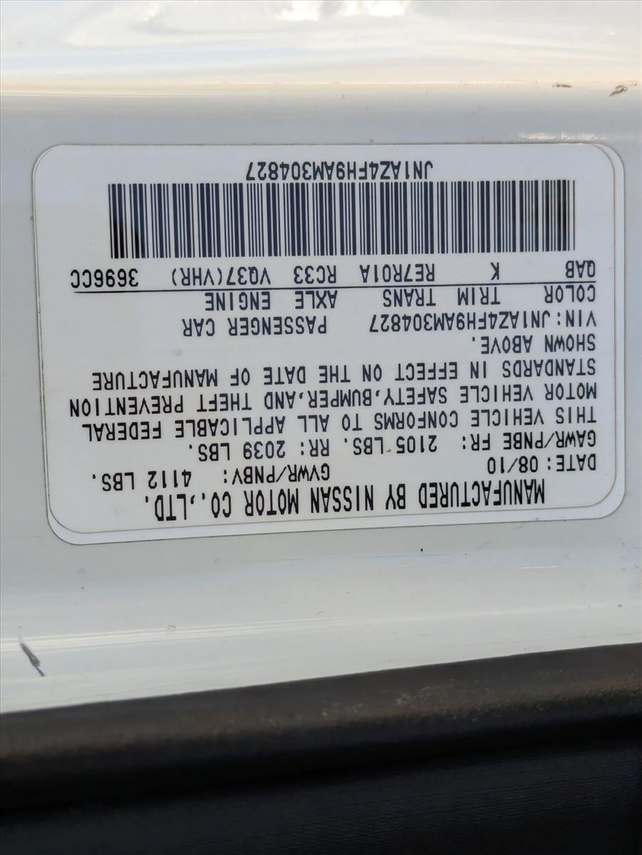 2010 Nissan 370Z 2dr Roadster Auto Touring