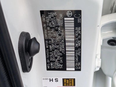 2021 Toyota Corolla Hybrid LE CVT (Natl)