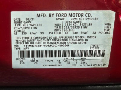 2021 Ford Explorer Limited 4WD