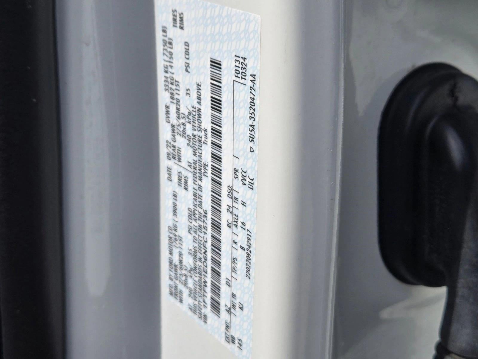 2022 Ford F-150 King Ranch 4WD SuperCrew 5.5' Box