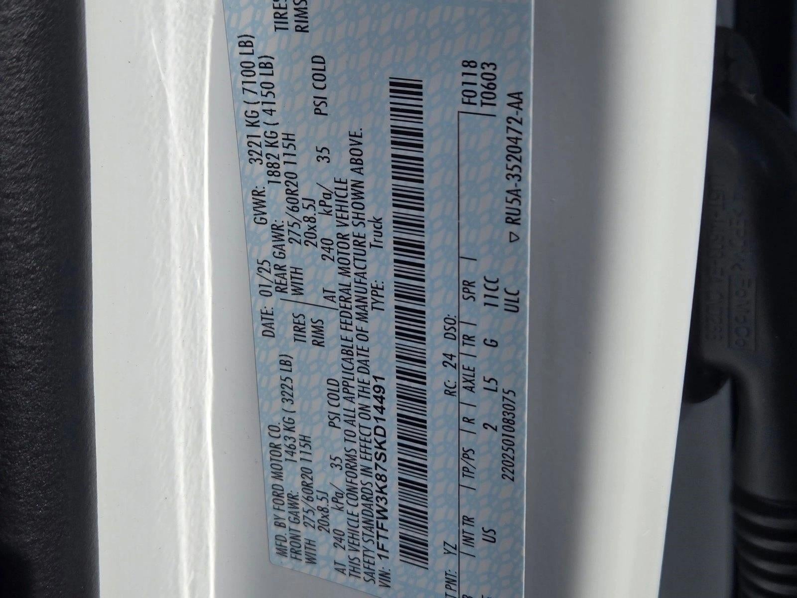 2025 Ford F-150 XLT 2WD SuperCrew 5.5' Box