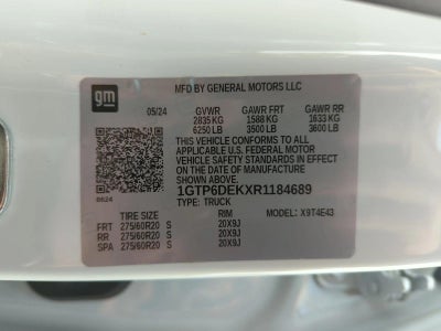2024 GMC Canyon Crew Cab Short Box 4-Wheel Drive AT4
