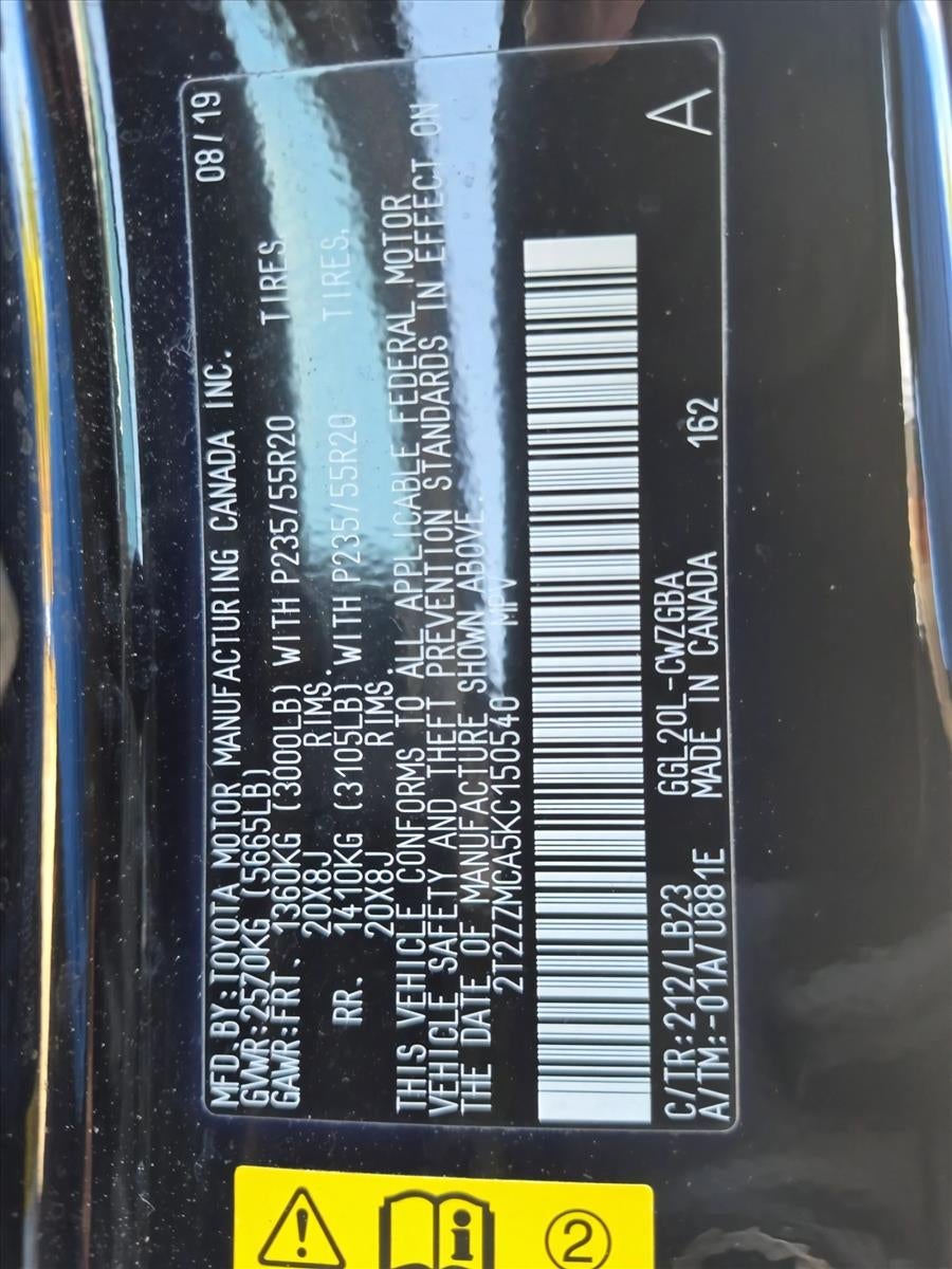 2019 Lexus RX 350 FWD