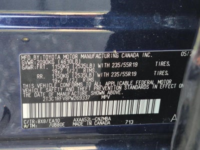 2023 Toyota RAV4 XLE Premium FWD (Natl)