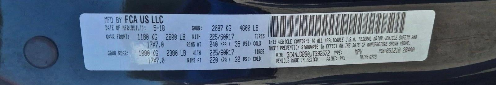 2018 Jeep Compass Latitude 4x4