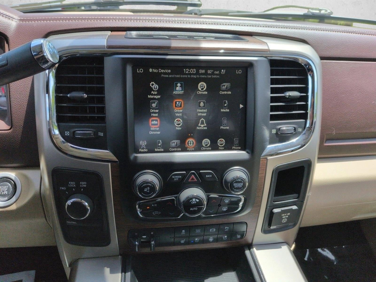 2014 RAM 3500 4WD Crew Cab 6.3 Ft Box Laramie