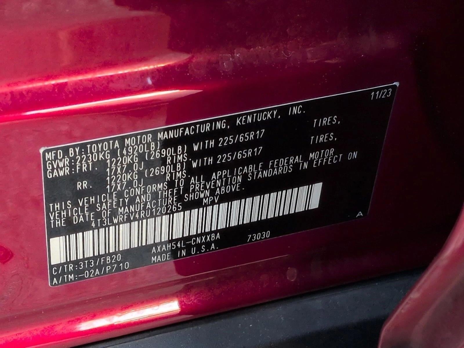 2024 Toyota RAV4 Hybrid LE AWD (Natl)