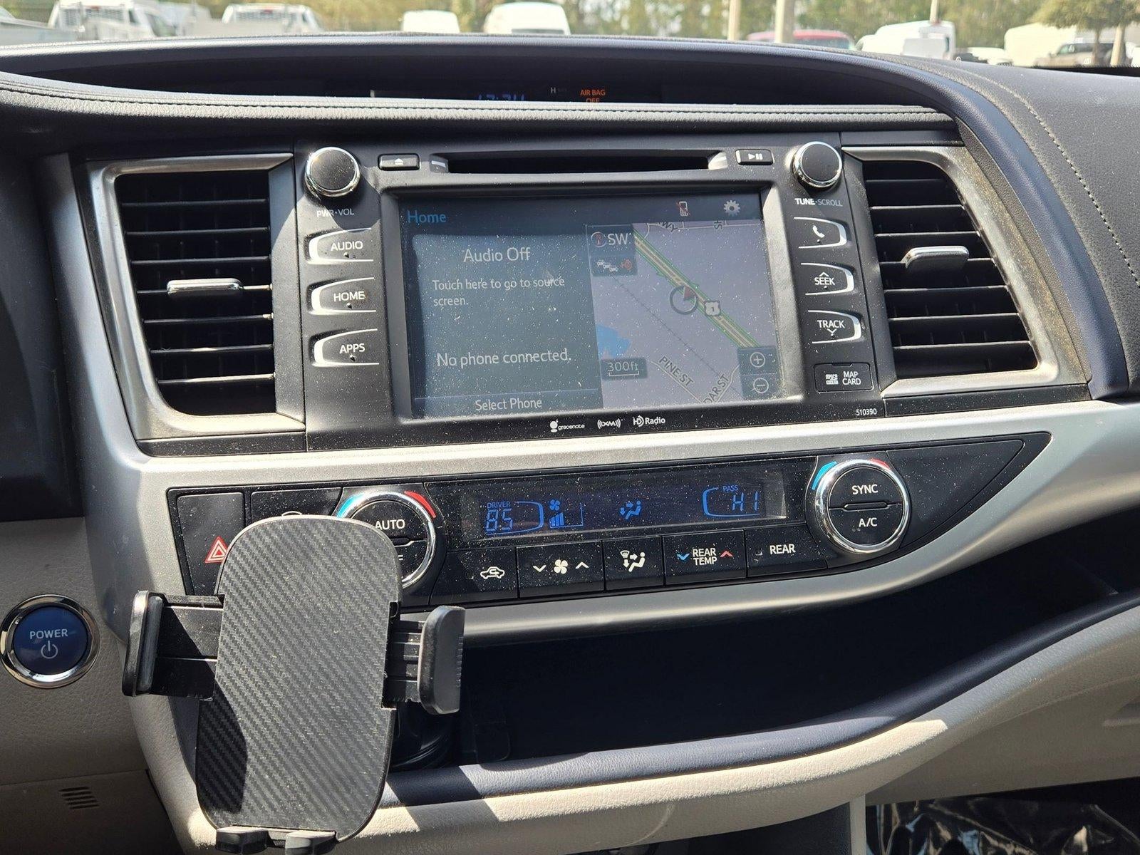 2019 Toyota Highlander Hybrid XLE V6 AWD (Natl)