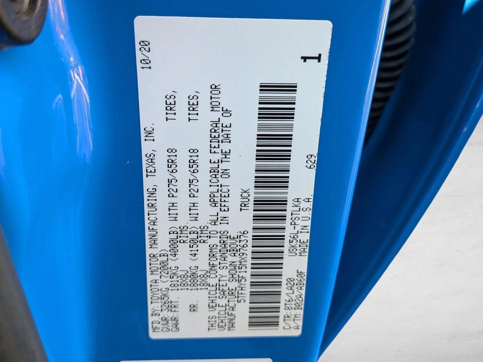 2021 Toyota Tundra 4WD 4WD Limited CrewMax 5.5' Bed 5.7L (Natl)