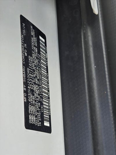 2024 Subaru WRX Manual