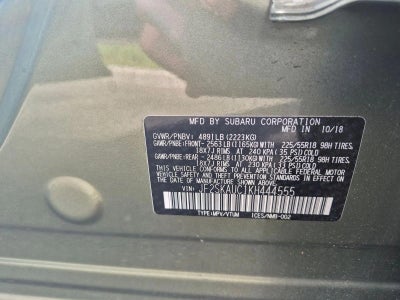 2019 Subaru Forester 2.5i Limited