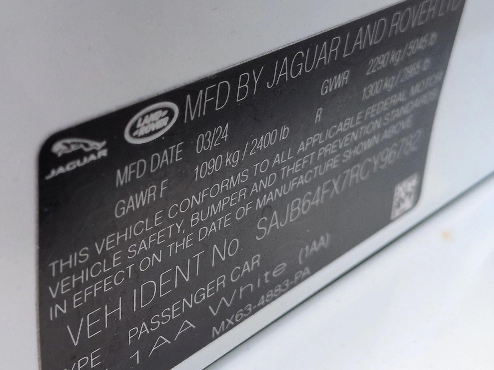 2024 Jaguar XF R-Dynamic SE Sedan RWD