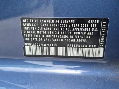 2025 Volkswagen Golf GTI 2.0T S DSG