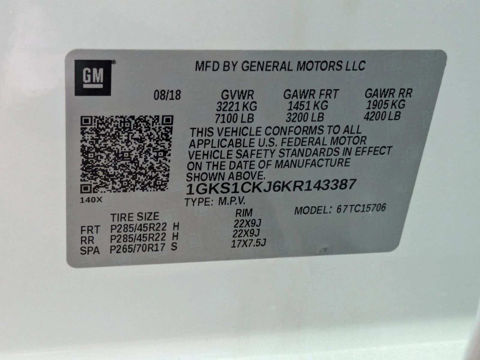 2019 GMC Yukon 2WD 4dr Denali