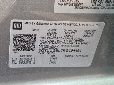 2024 GMC Sierra 1500 Crew Cab Standard Box 4-Wheel Drive Denali