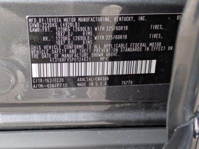 2023 Toyota RAV4 Hybrid SE AWD (Natl)