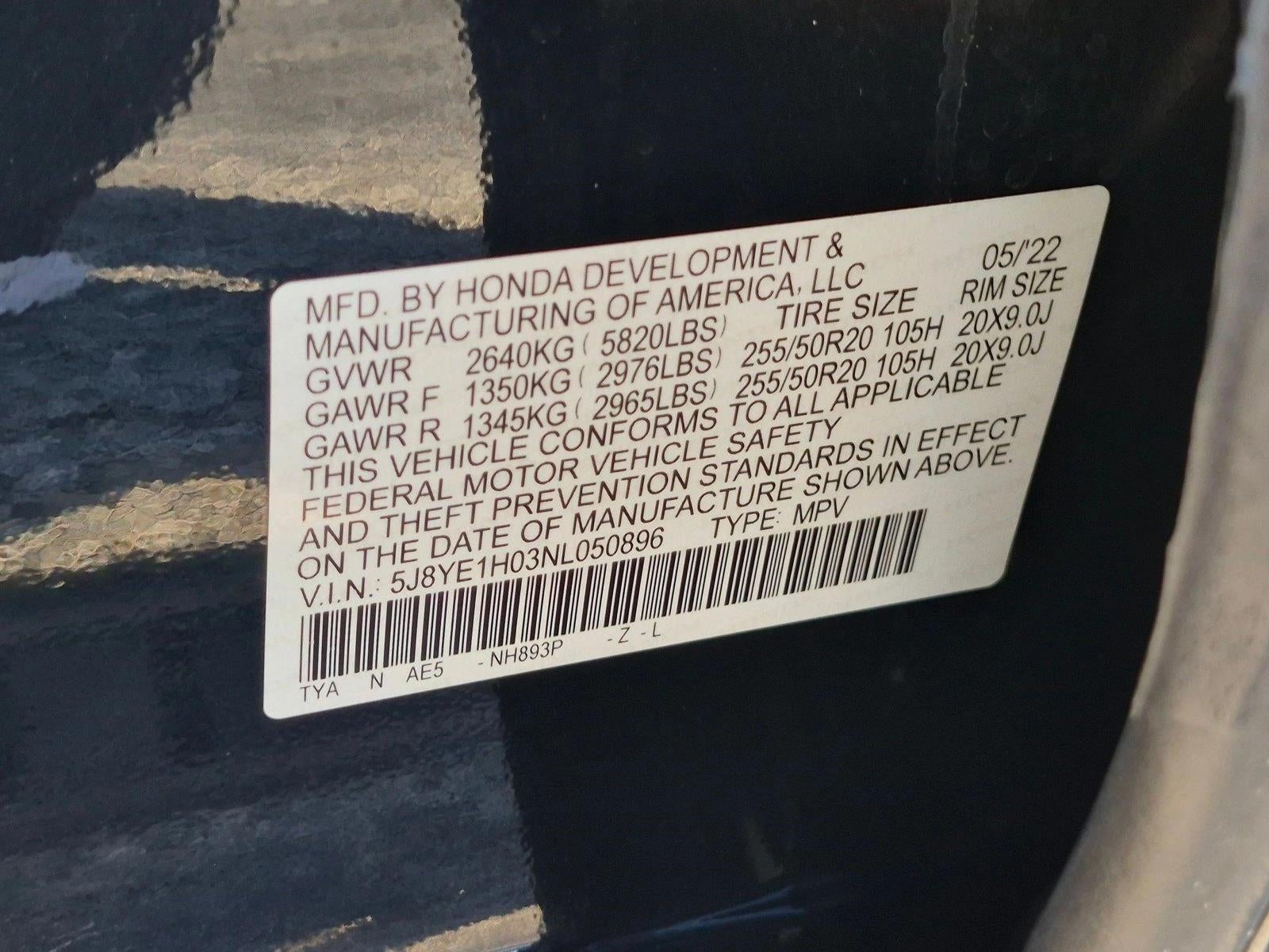 2022 Acura MDX SH-AWD w/A-Spec Package