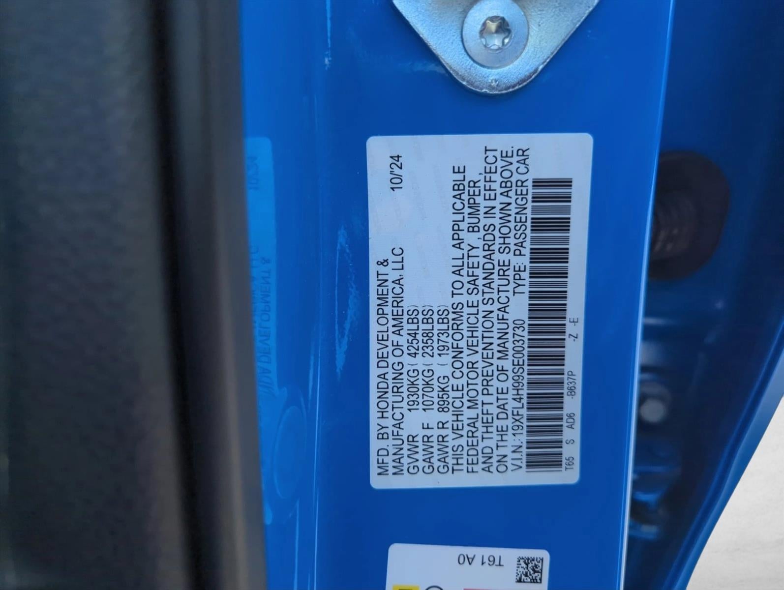 2025 Honda Civic Hatchback Hybrid Sport Touring CVT