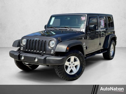2018 Jeep Wrangler JK Unlimited Sport S 4x4