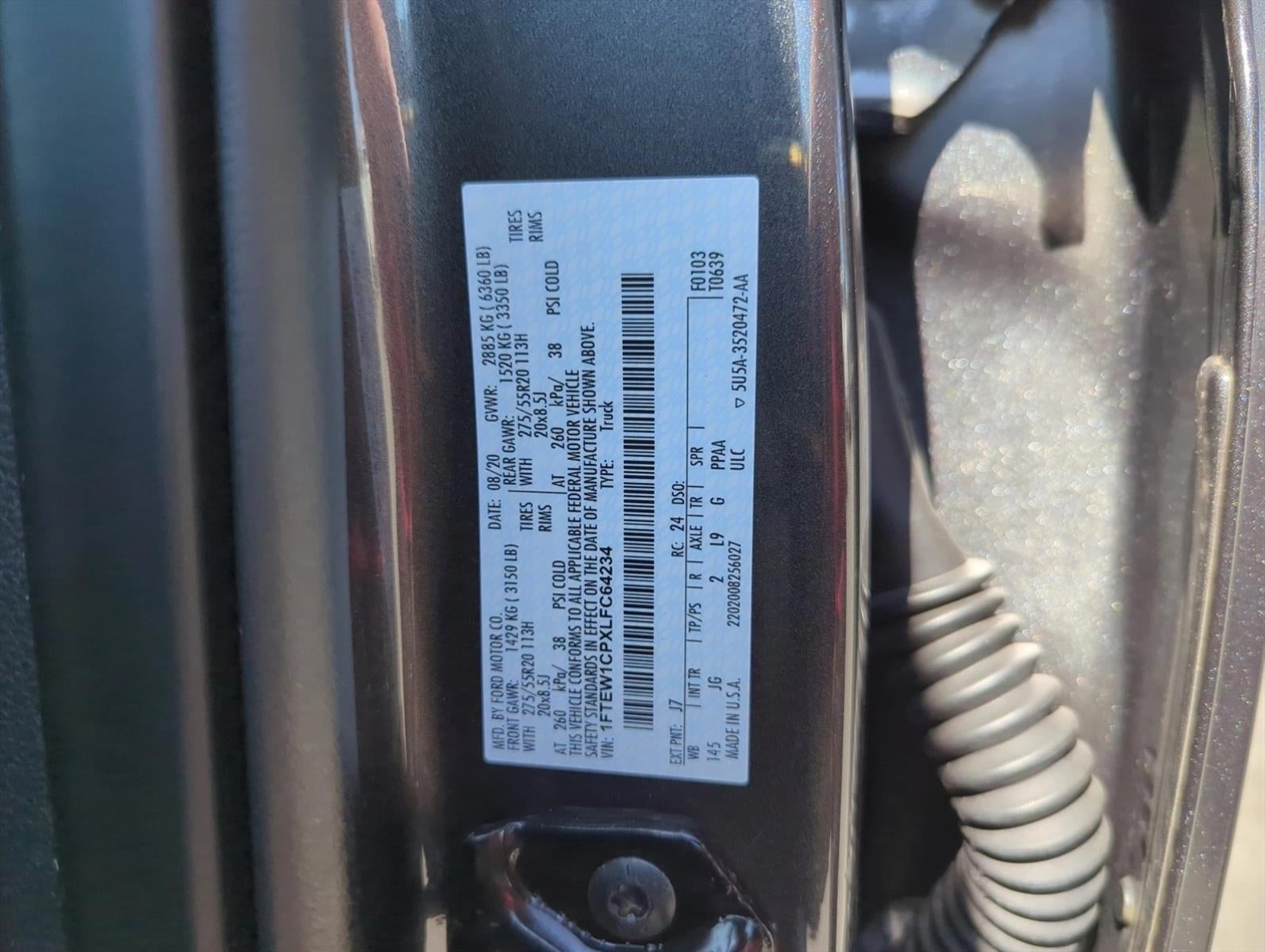 2020 Ford F-150 XL 2WD SuperCrew 5.5' Box