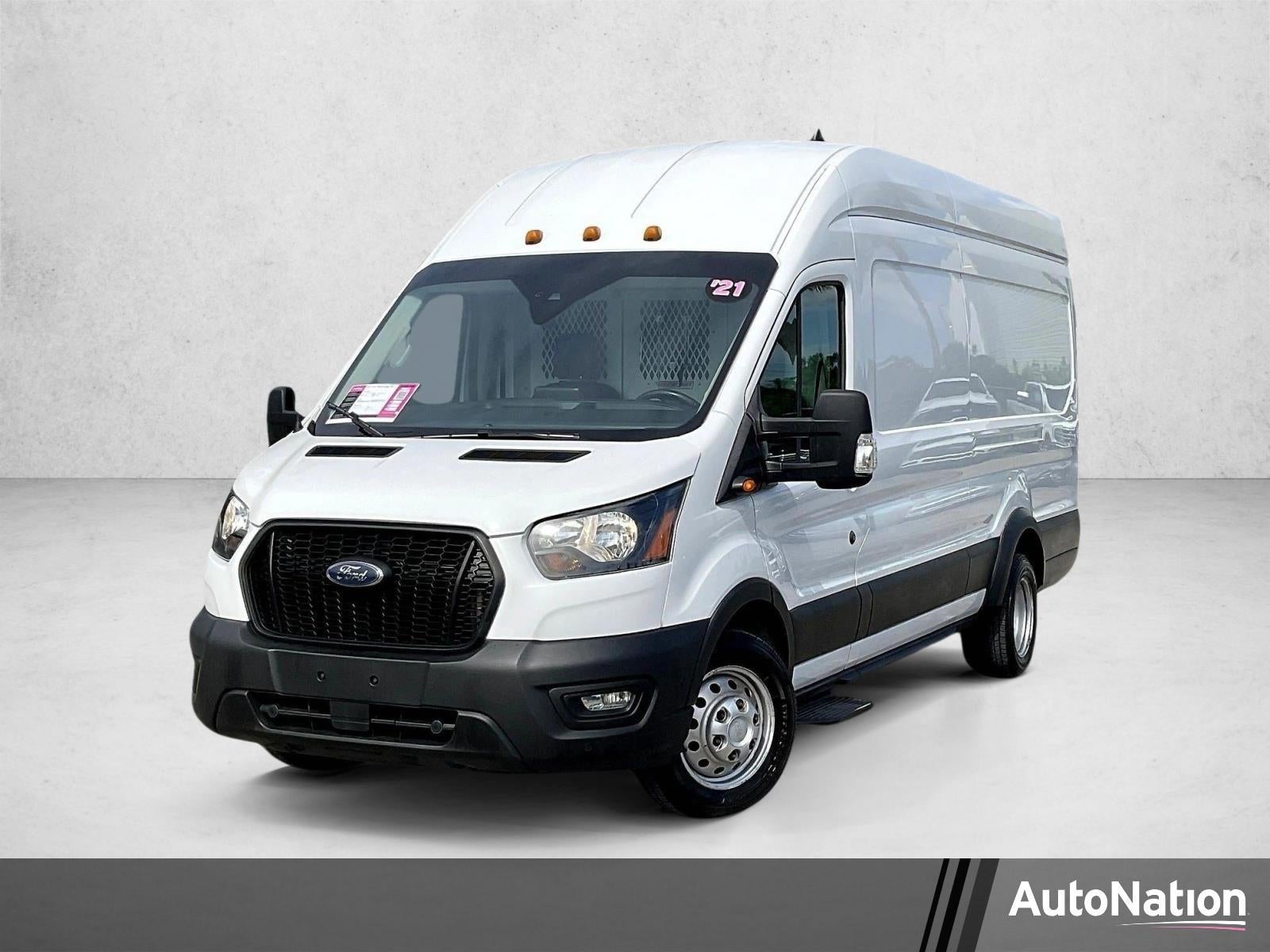 2021 Ford Transit Cargo Van T-350 HD 148" EL Hi Rf 10360 GVWR DRW RWD