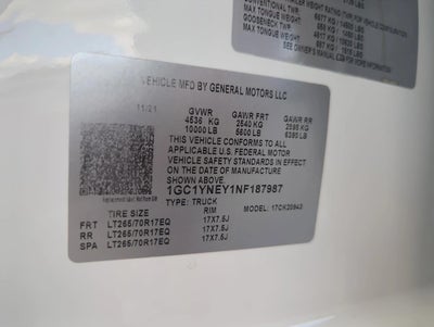 2022 Chevrolet Silverado 2500 HD Crew Cab Long Box 4-Wheel Drive LT