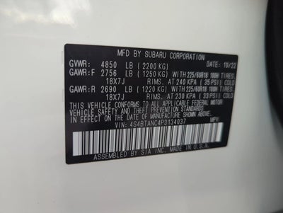 2023 Subaru Outback Limited CVT