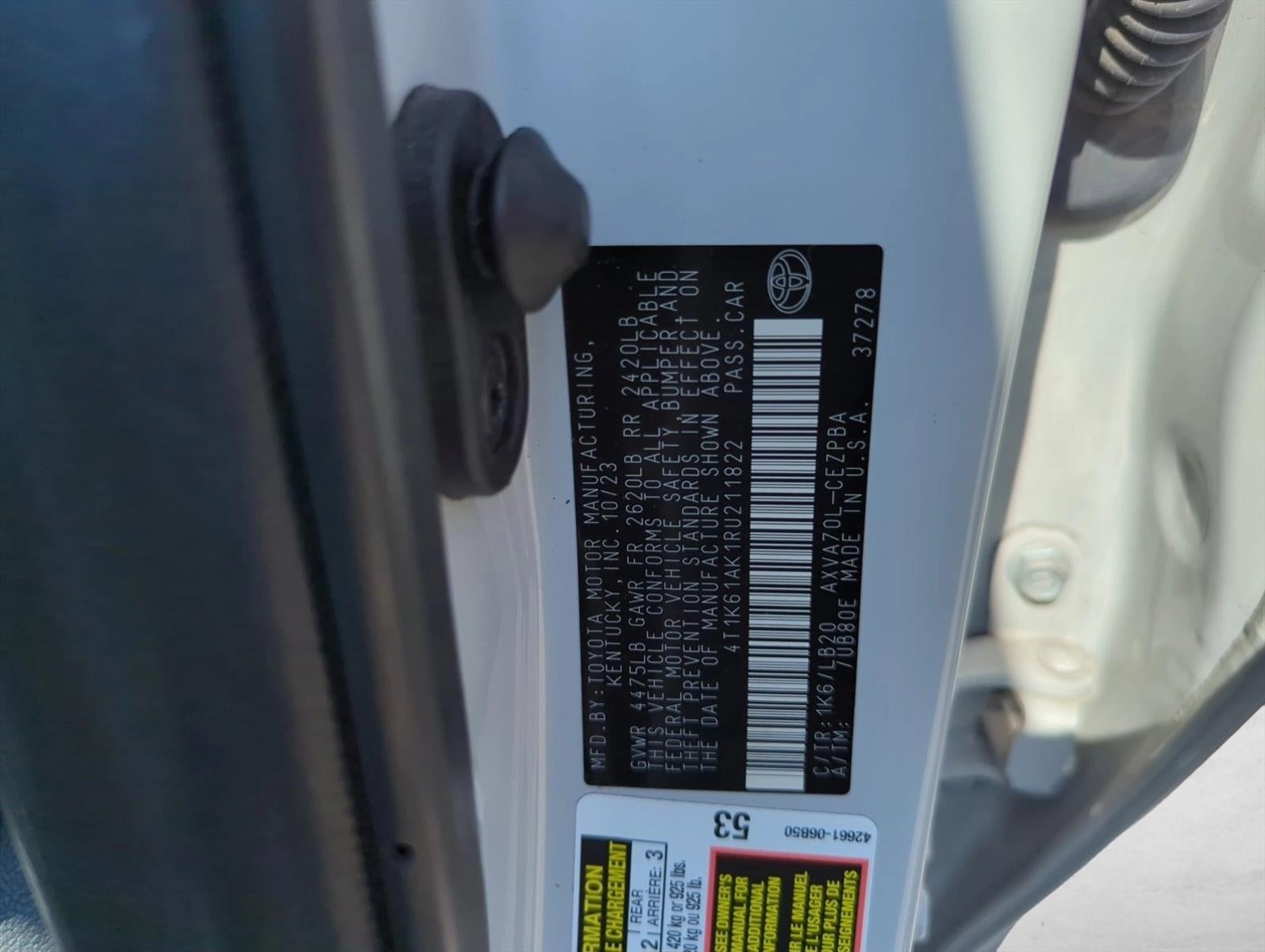 2024 Toyota Camry XSE Auto (Natl)