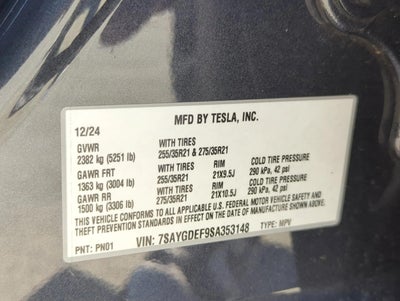 2025 Tesla Model Y Performance AWD *Ltd Avail*