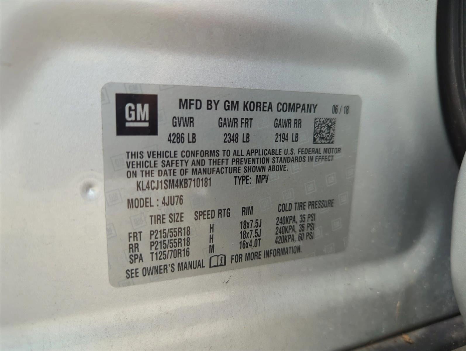 2019 Buick Encore Sport Touring FWD