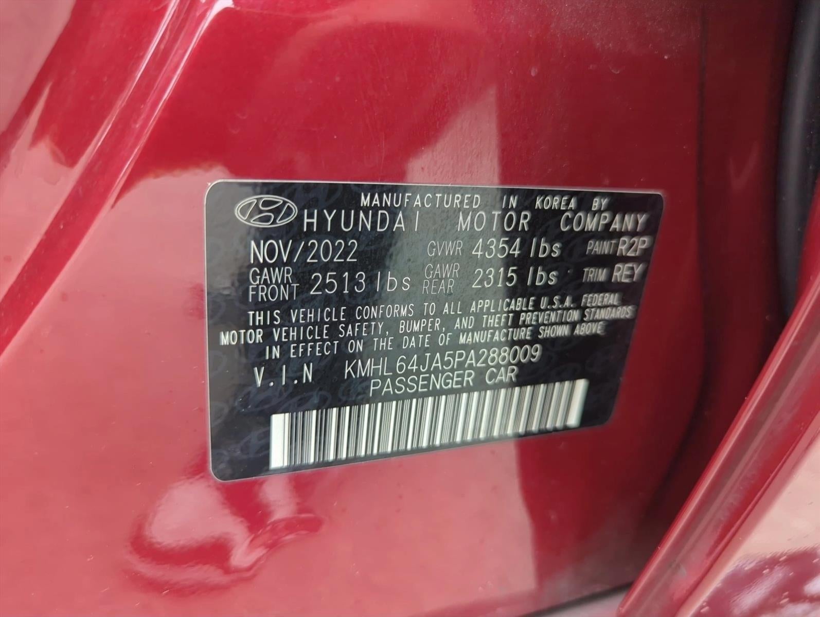 2023 Hyundai SONATA SEL 2.5L *Ltd Avail*