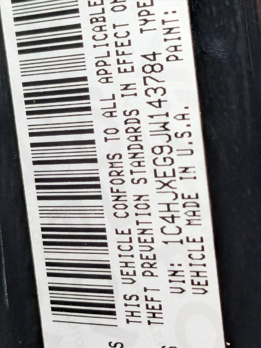 2018 Jeep Wrangler Unlimited Sahara 4x4