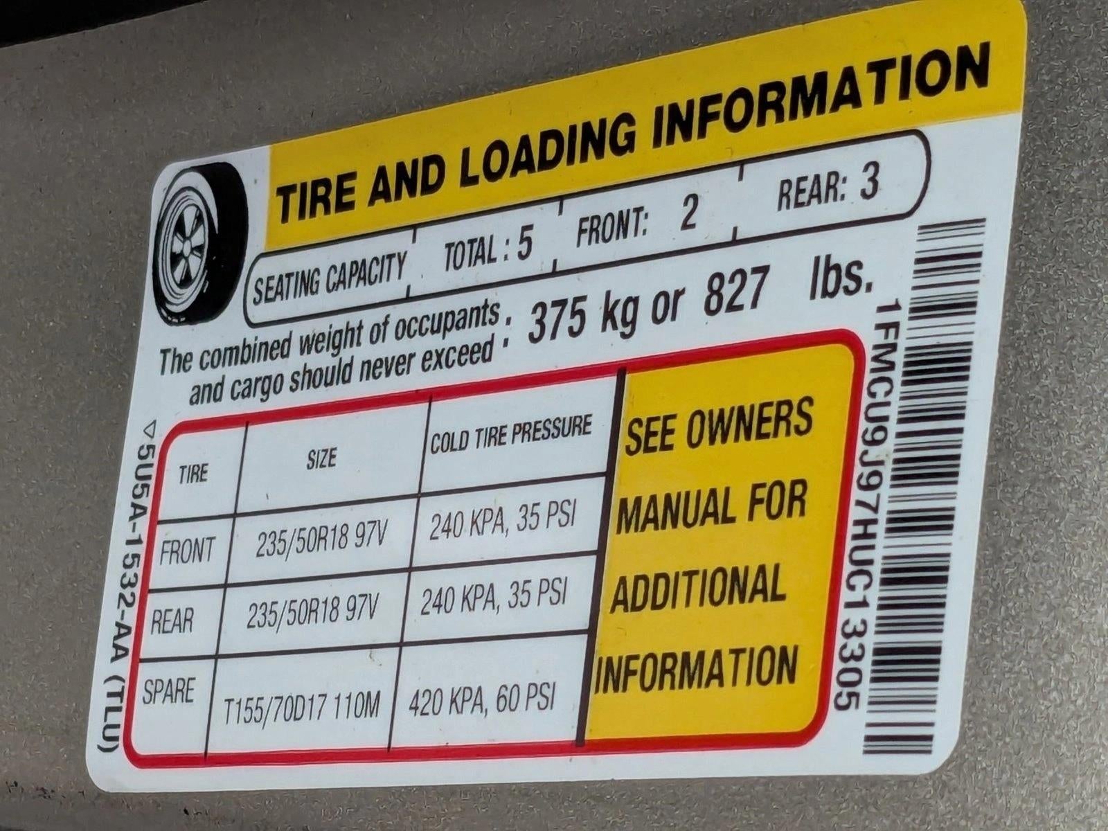 2017 Ford Escape Titanium 4WD